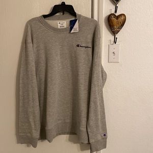 Gray Champion Long Sleeve Crew Neck - NWT